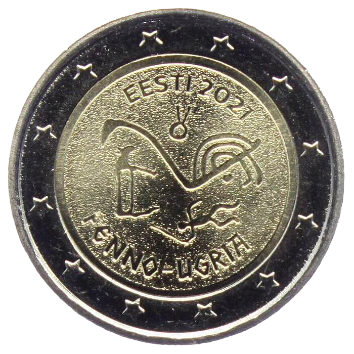 2 euros conmemorativa Pueblos ugrofineses